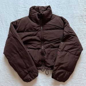 H&M cropped puffer jacket